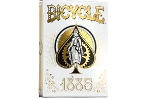 Fournier 10020281 - Bicycle 1885 Poker-Kartendeck, 1043864