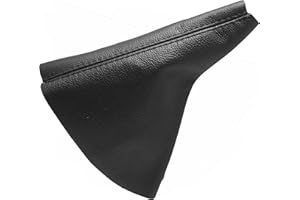 JPSTRAPS Para BMWSERIE 3 Modelos E30-E34-E36-E46-Z3 Funda para Palanca de Freno 100% Piel Color Negro