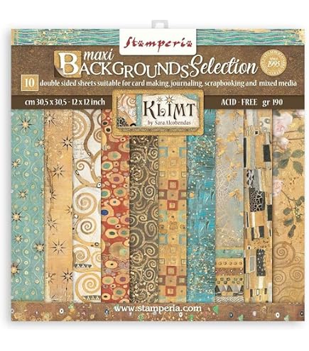 Carnet De Papier Scrapbooking Stamperia - 20,3 X 20,3 Cm - Double Face Sans Acide - Thème 'Furry Friends' (Animaux)