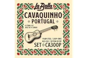 LA BELLA Juego CA300P Labella Cuerdas cavaquinho/Portugués 09.11