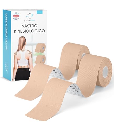 5-50 pezzi Nastro kinesiologico Nastri sportivi terapeutici elastici per ginocchio, spalla e gomo Strisce per muscoli fissi atletici impermeabili  18