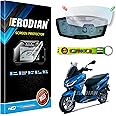 ERODIAN Meter Display Screen Protector, Meter Guard for Aprilia SXR 160 Bikes | Scratch Resistant | Water Resistant | HD Clear Vision (1-Free Random 6 inch Keychain)
