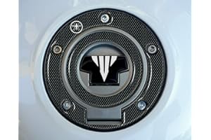 labelbike - Pegatina 3D de Resina para Decoración y Protección del Tapón de Depósito Tanque de Moto compatible con YAMAHA MT-03 MT-07 MT-09