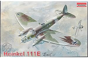 Roden 027 - Modellino Heinkel He 111E Emil, 162 pz