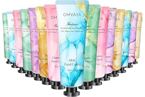LDUMODUW 15 Creme per Le Mani Set Regalo di Natale Donna, Crema per le Mani, per i Regali di Natale, Piccoli Idee Regalo Natale per Mamma, la Fidanzata, la Moglie, la Lozione per le Mani Asciutte e Screpolate