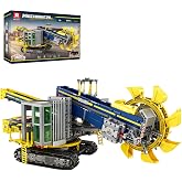 Reobrix Technic 22017 Kep&ccedil;eli Ekskavat&ouml;r Kumandalı&amp;Motorlu Yapı Blok Seti Building (Bucket Wheel Excavator)-3188Par&ccedil;a