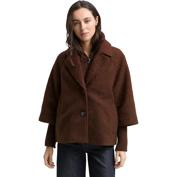 Object Giacca Corta Donna Noos – Modello Morel Mélange – Con Colletto A Risvolto E Tasche – Taglia 36 - copertina