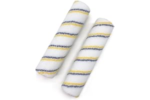 Mr. Epoxy Zubehör für 2k Epoxidharz Bodenbeschichtung, Versiegelung und Grundierung (2x25cm Kurzflorige Walze)