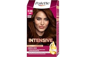 SAINT ALGUE Schwarzkopf - Palette - Coloration Permanente Cheveux - Crème Soin - Couvre 100% Des Cheveux Blancs - Tenue 8 Semaines - Chatain Acajou 650