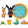 Bing toys paddling pool figure set. Compatible with other play sets. Perfect toddler toys from the CBeebies TV show.