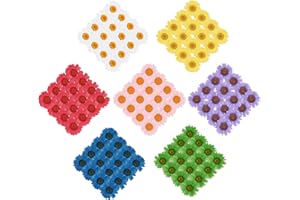 84Pcs Dried Daisy Pressed Flowers - YoothBro Real Nature Flowers Set for Resin DIY Jewelry Candle Soap Vase Making Nail Card Scrapbook Art Craft Floral Decors