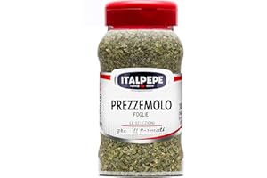 ITALPEPE ROMA 1969 Italpepe, Prezzemolo Foglie, Sapore Fresco e Aromatico, Ideale per Valorizzare le Verdure Crude e Alla Griglia, Insalate e i Carpacci, Confezione 70 gr
