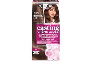 L'Oréal Paris Casting Crème Gloss 513 Iced Truffle hårfärg Brun, Hårfärg (Brun, Iced Truffle, Kvinnor, 1 styck, Shine, Belgien)