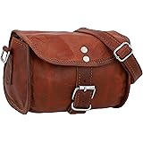 Gusti Fahrradtasche Leder - Rudi A. Lenkertasche Satteltasche Umhängetasche Ledertasche Vintage Braun