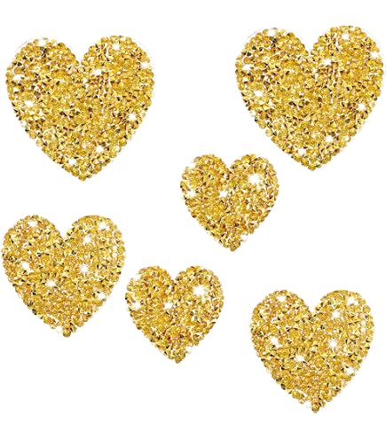 Brillabenny Toppa Patch Strass Corona Crown Applicazione Cristallo TERMOADESIVA Ricamata Termo Adesiva da Stirare su Abito Cuscino Tutina Baby 9x14CM