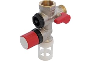 Comap 889006-01 Grupo de Seguridad 889 latón Recto para Calentador de Agua, acumulus – 20 x 27 o 3/4", Gris
