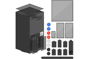 Filtro antipolvere compatibile con Xbox Series X, FYOUNG - Coperchio antipolvere e tappi antipolvere in silicone e Thumb Grip Caps Accessori per Xbox Series X
