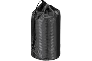 PATIKIL Sac de rangement, sac de rangement extérieur imperméable, sac de rangement portable avec cordon de serrage, sac de couchage léger pour le camping, la randonnée, la randonnée