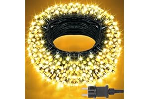 ‎WITHOSENT Withosent LED Lichterkette Innen Außen 30m, 300er LED Lichterkette Weihnachtsbaum, 8 Modi IP44 Wasserdicht Fairy Lights mit Speicherfunktion, mit Kabel und Stecker, für Weihnachten, Garten