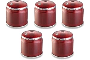 K KEMPER GROUP BOMBOLETTA 190 GR RICARICA UNIVERSALE CARTUCCIA GAS A FORARE - BUTANO 5 PEZZI