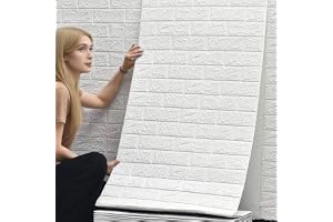3D väggpaneler, självhäftande, 70 cm x 10 m – tapet med stenutseende, tegeltapet, vattentät väggdekal, tapet för kök, sovrum