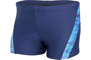 Aquarti Badehose Jungen Schwimmhose mit Kontrast-Einsätzen – Bequeme Badehosen für Jungen