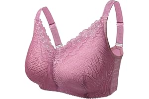 Sendyou ES66 Sostén con Bolsillos para Mujer Brasier mastectomía para protesis de Mama Hermoso Encaje