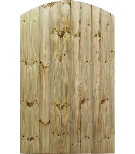 Bespoke Custom-Made Wooden Garden Gate - Tongue & Groove Flat Top, Up To 180cm Tall, Suffolk Latch Included-1071727