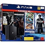 PlayStation 4 Pro - Konsole (1 TB, schwarz) PS Hits Naughty Dog Bundle