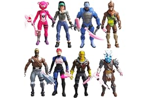 Winuoyang Kids' Play Action Figures, 8 Pack Legendary Series Squad Mode, Series 6, 4.5 inch Highly Detailed Figures for Kids Desktop Ornaments Birthday Party Supplies