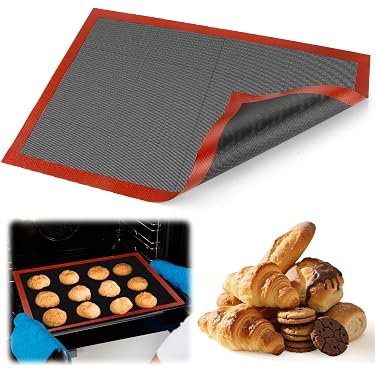 Bliceon 2 tappetini da forno in silicone per macaron