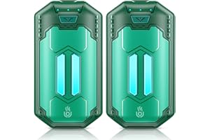 OUTJUT 2-pack Hand Warmers Rechargeable 2 IN 1 Electric Portable Pocket Heater, USB Reusable Hand Warmer with 3 Heating Modes for Fast Heating, Outdoor Sports, Golf, Winter Camping