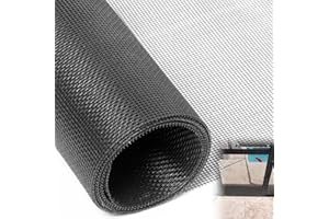 YEASING Fly Screen 1.2X2.5m Window Screen Mesh Mosquito Netting for Doors Insect Mesh Replacement Patio Door Fly Screenes Curtain Pet Screen Roll Keep Fresh Air Circulating
