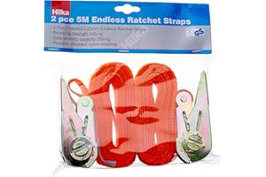 HILKA 2PC Endless Ratchet Strap