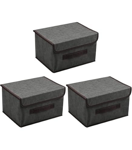 HAY Boxes/boxes set of 4, cardboard, coloured, 23 x 23 x 23 cm