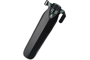 ASS SAVERS Sfr-1-blk Guardabarros de Bicicleta, Unisex, Negro, Normal