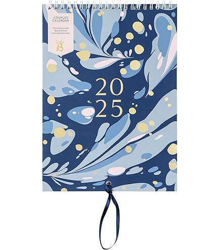 Busy B Wandkalender 2025 Busy Life - januari tot december Fuchsia 2025 kalender - met maand om te bekijken, 12 maandelijkse opbergzakken, ruimte voor notities, te doen en ophanghaak
