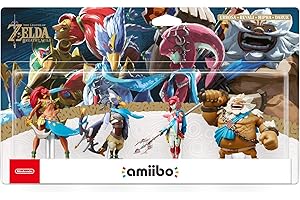 NINTENDO Amiibo 'Collection The Legend of Zelda' - Daruk + Mipha + Revali + Urbosa (Prodiges de The Legend of Zelda: Breath of the Wild)
