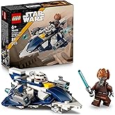 LEGO Star Wars: Klon Savaşları Plo Koon'un Jedi Starfighter Mikro Savaş&ccedil;ısı 75400-6 Yaş ve &Uuml;zeri &Ccedil;ocuklar i&ccedil;in LEGO minifig&uuml;r