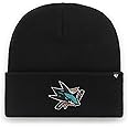 47 San Jose Sharks NHL Haymaker Unisex Beanie, Adjustable, Team Badge, Black