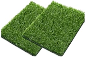 SSRIVER 38 x 50 cm, tappeto artificiale per cani riutilizzabile, in erba sintetica per l'allenamento del vostro cucciolo, adatto per interni ed esterni