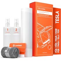 FDAIUN PPF Pellicola protettiva per vernice per Tesla Modello Y 2025 2024 2023 2022 2021 2020 TPU pellicola protettiva trasparente pellicola protettiva paraurti anteriore auto + accessori fari 6 pezzi
