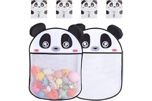 ZOOTSING 2 PSC Organizzatore Giocattoli Bagno, Bath Rete Giocattolo, Rete Giocattolo per Vasca con 4 ganci autoadesivi, Bagnetto Rete da Bagno per Giocattoli, per Giocattoli da Bagno