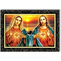 KSS SACRED HEARTS OF GOD JESUS AND MARY, CHRIST, JESUS, MARY 