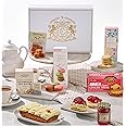 Edmond & Charles Luxury Afternoon Tea Hamper – Featuring Afternoon Tea, Fresh Carrot Cake, Gourmet Biscuits, Clotted Cream Fudge, Macarons & More. Hampers & Gourmet Gifts, Fathers Day Hamper