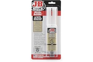 J-B Weld 50133SPA - Époxy - Fixation Rapide - Plusieurs Matériaux - Adhésif - Trous - Plastique - Plastique Métal - Réparations - Artisanat - Jouets - Moto - Industrie - Camions - 25 Ml
