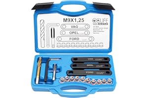 CCLIFE Étrier de frein - Guide Kit de réparation filetage-Filetage Réparation staz M9 x1,25