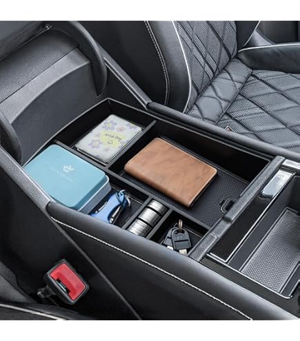 GAFAT Compatibile con Range Rover Evoque 2019-2025 2026 Console Centrale Contenitore, Organizer Console Centrale per Porta Evoque L551, Accessori Evoque 2025