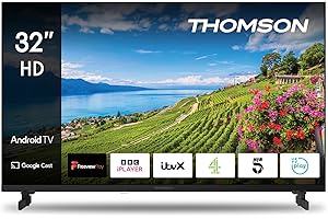 Thomson 32 Inch (80 cm) Smart Android TV (WLAN, Triple Tuner DVB-C/S2/T2) – 32HA2S14UK - 2023