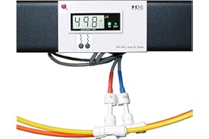 HM Digital dm-2ec Commercial Inline-Dual EC Monitor, 0–9990 µS Range, -2%-wie auch die Genauigkeit